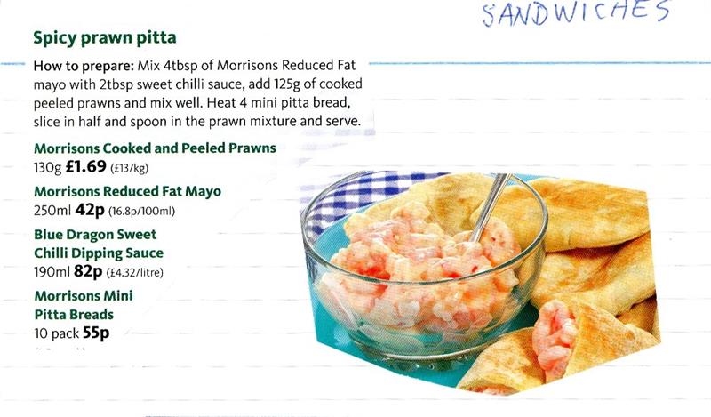 Scan 1 of 1 for Spicy Prawn Pitta