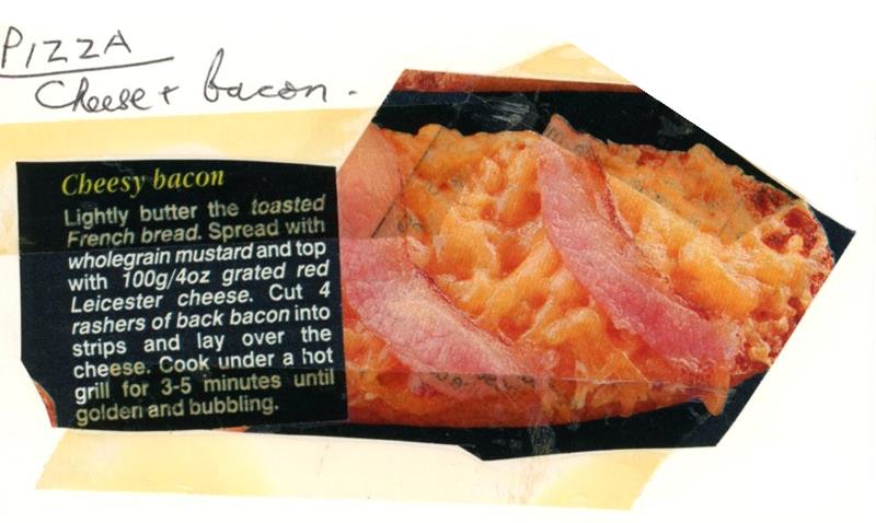 Scan 1 of 1 for Cheese and Bacon Grill