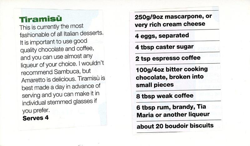 Scan 1 of 2 for Tiramisu