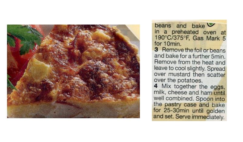 Scan 2 of 2 for Potato Quiche