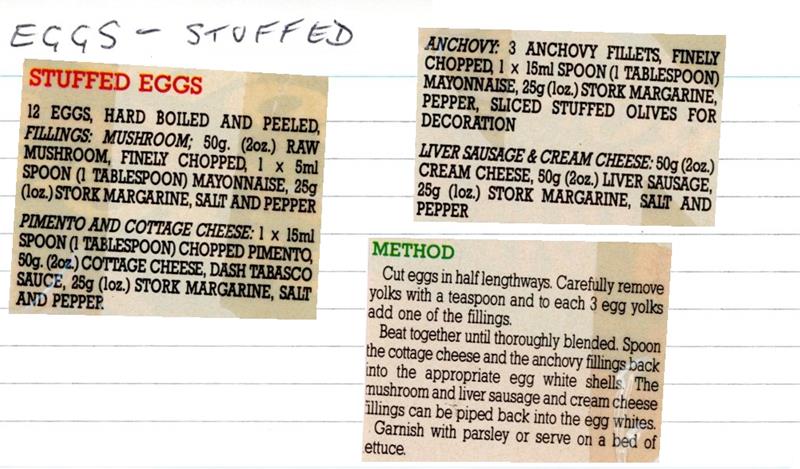 Scan 1 of 1 for Stuffed Eggs