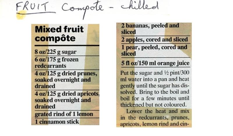 Scan 1 of 2 for Mixed Fruit Compote
