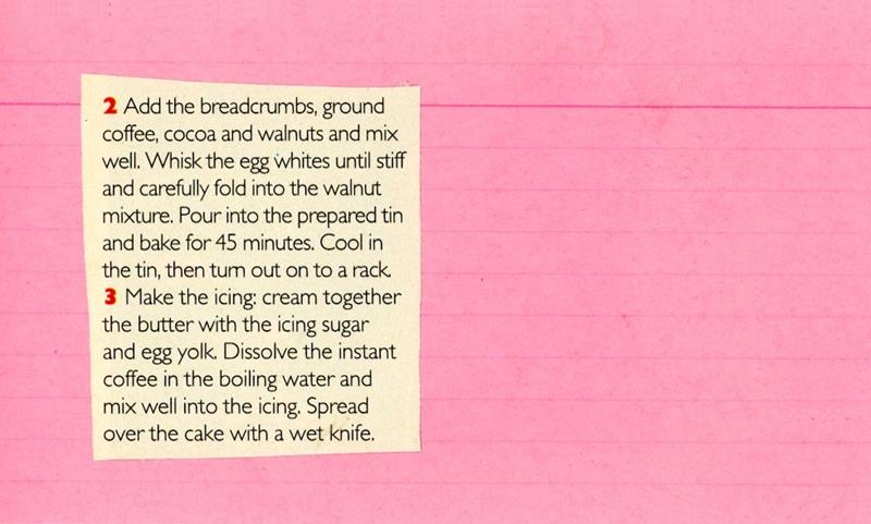 Scan 2 of 2 for Chopped Walnut and Coffee Cake