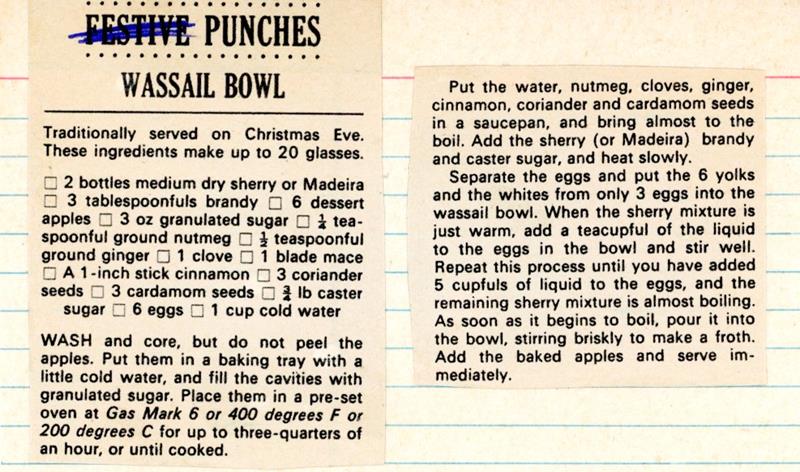Scan 1 of 1 for Wassail Bowl
