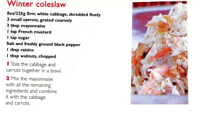 Scan 1 of 1 for Winter Coleslaw