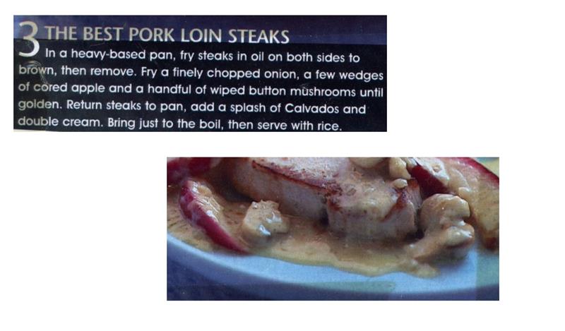 Scan 1 of 1 for The Best Pork Loin Steaks