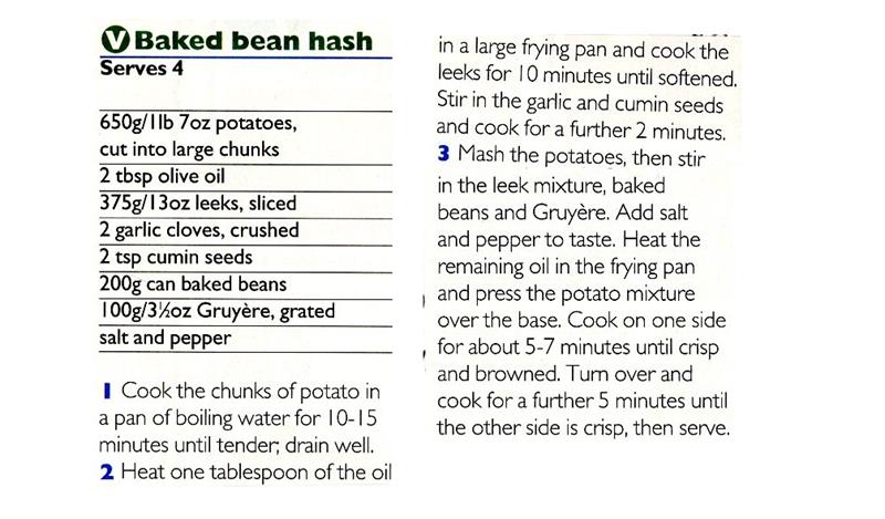 Scan 1 of 1 for Baked Bean Hash