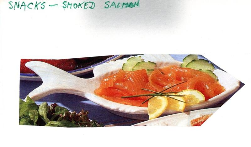Scan 1 of 1 for Smoked Salmon Snacks