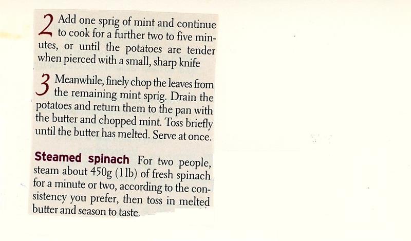Scan 2 of 2 for Minted New Potatoes