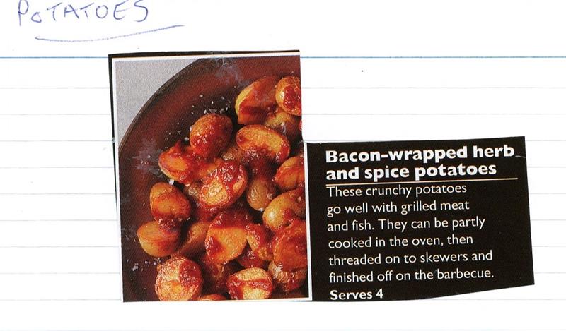 Scan 1 of 2 for Bacon-Wrapped Herb and Spice Potatoes