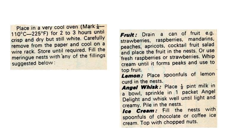 Scan 2 of 2 for Meringue Nests
