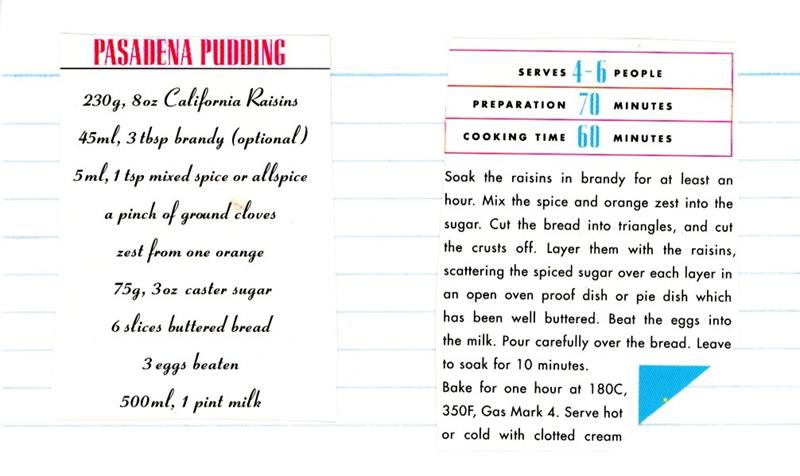 Scan 1 of 1 for Pasadena Pudding