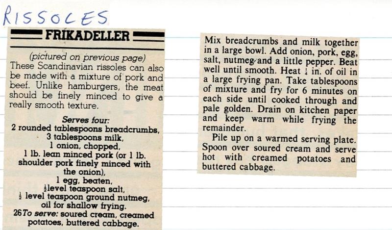 Scan 1 of 2 for Frikadeller