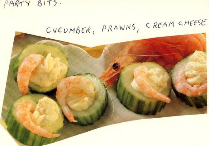 Scan 1 of 1 for Party Gâteau with Ham, Cheese, Cucumber, Prawns