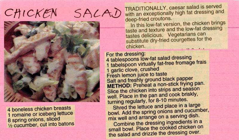 Scan 1 of 1 for Chicken Caesar Salad