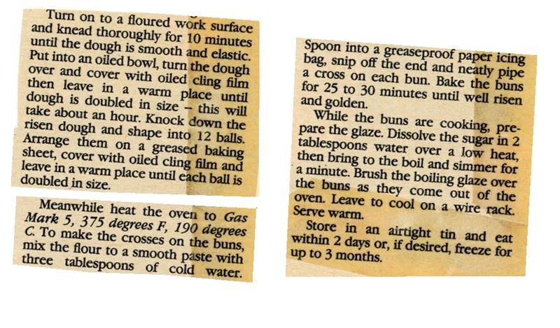 Scan 2 of 2 for Hot Cross Buns