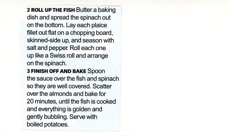Scan 2 of 2 for Plaice Roll-Ups