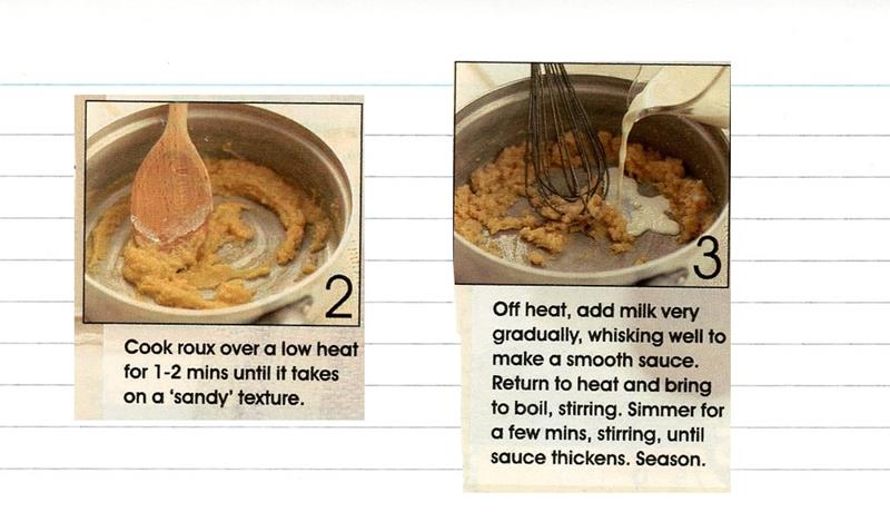 Scan 2 of 2 for White Sauce