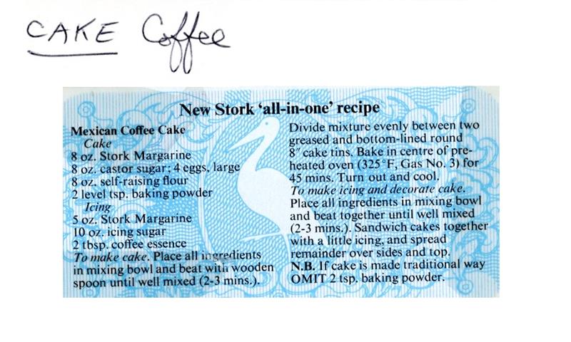 Scan 1 of 1 for Stork All-in-One Cake