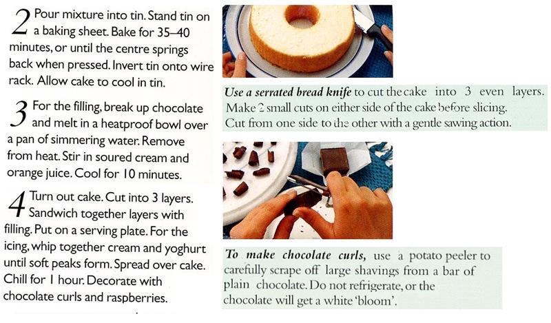 Scan 2 of 2 for Chocolate Angel Torte