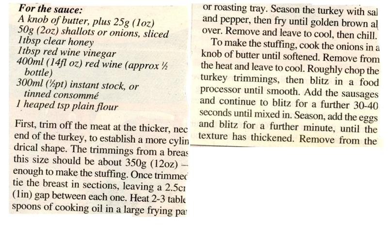 Scan 2 of 5 for Turkey Wellington
