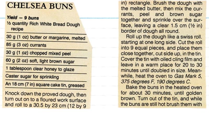 Scan 1 of 2 for Chelsea Buns