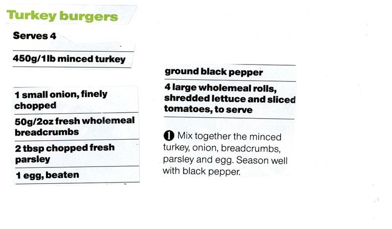 Scan 1 of 2 for Turkey Burgers
