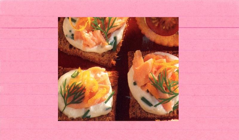 Scan 2 of 2 for Lemony Salmon Toasts