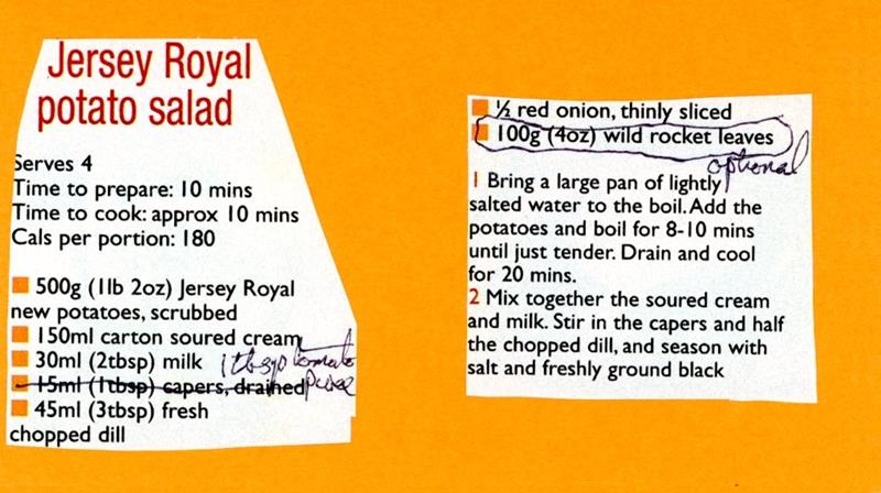 Scan 1 of 2 for Jersey Royal Potato Salad