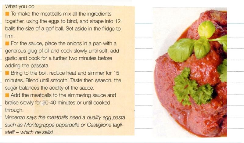 Scan 2 of 2 for Buon Deli Meatballs in Napoletana Sauce