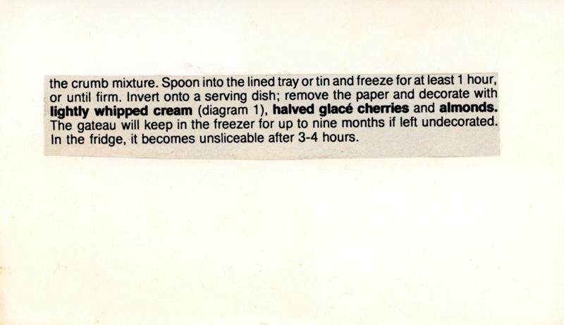 Scan 2 of 2 for Frosted Lemon Gateau