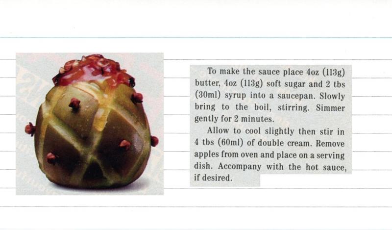 Scan 2 of 2 for Country Baked Apples with Rich Butterscotch Sauce