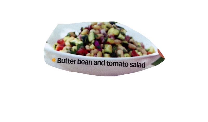 Scan 2 of 2 for Butter Bean & Cherry Tomato Salad