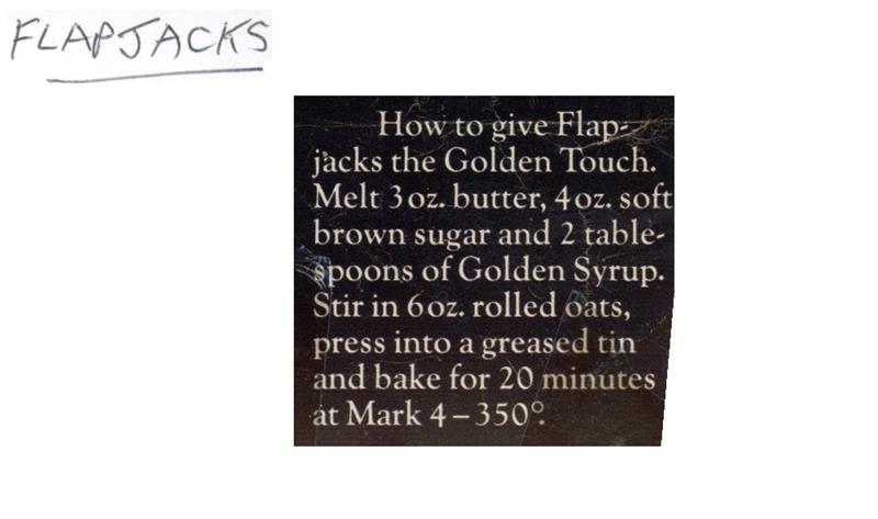 Scan 1 of 1 for Flapjacks