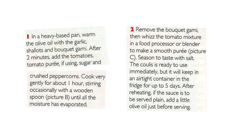 Scan 2 of 2 for Cooked Tomato Coulis