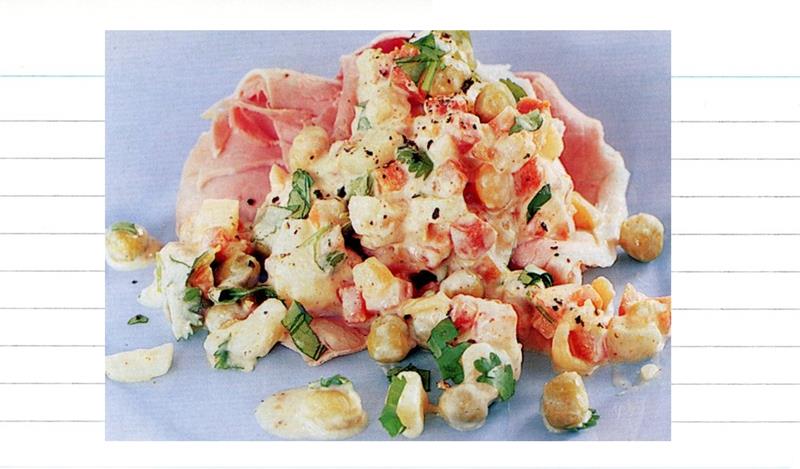 Scan 2 of 2 for Ham and Vegetable Salad