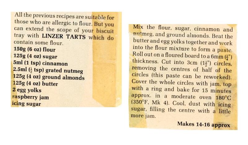 Scan 1 of 1 for Linzer Tarts