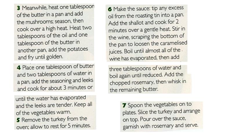 Scan 2 of 2 for Breast of Turkey with Leeks, Mushrooms and Potatoes