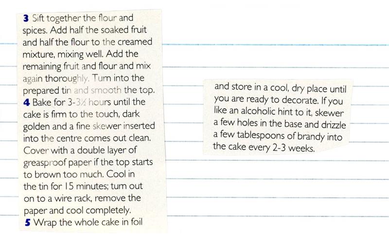 Scan 2 of 2 for Christmas Cake