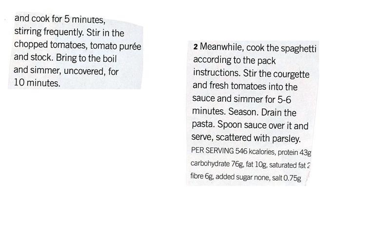 Scan 2 of 2 for Turkey Bolognese