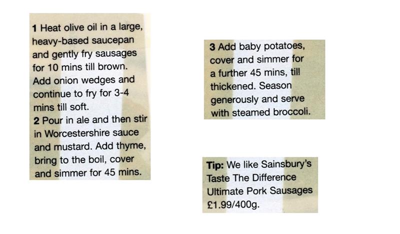 Scan 2 of 2 for Sausage Casserole