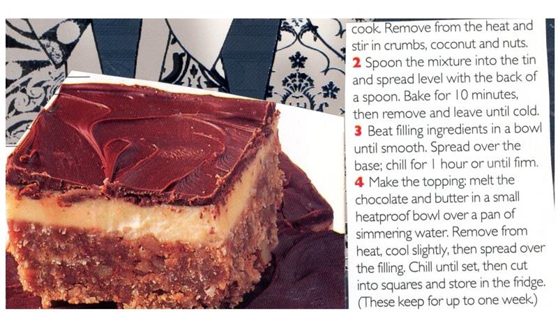 Scan 2 of 2 for Nanaimo Bars