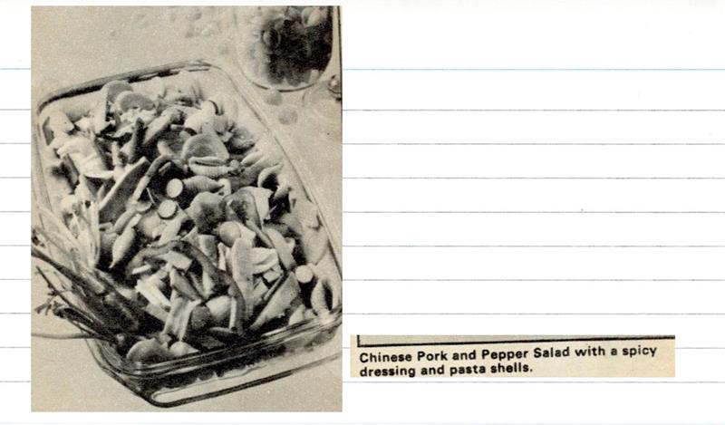 Scan 2 of 2 for Chinese Pork and Pepper Salad