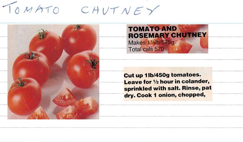 Scan 1 of 2 for Tomato Chutney (Microwave)