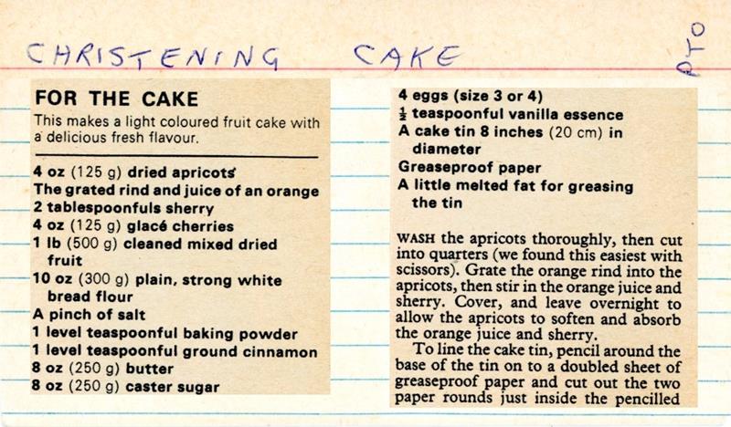 Scan 1 of 2 for Light Coloured Fruit Cake