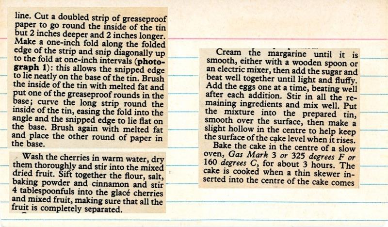 Scan 2 of 2 for Light Coloured Fruit Cake