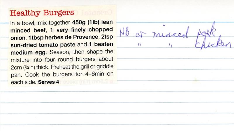Scan 1 of 1 for Healthy Burgers