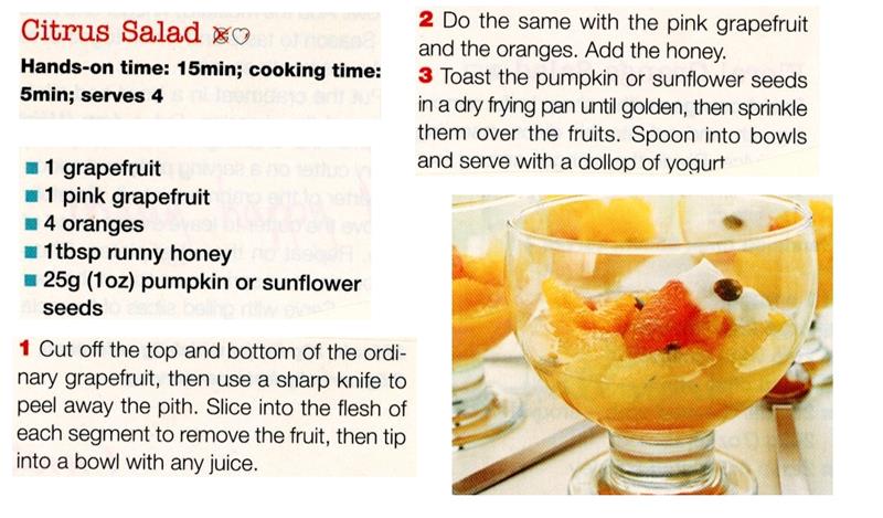 Scan 1 of 1 for Citrus Salad
