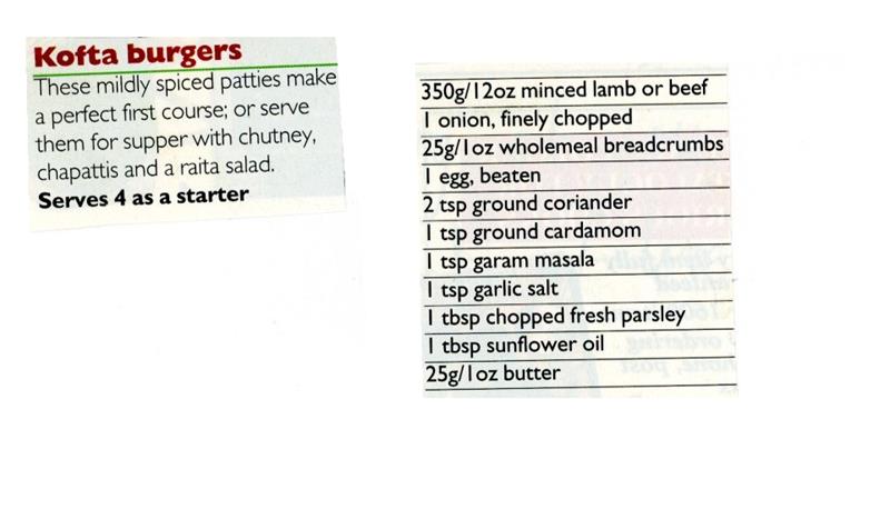 Scan 1 of 2 for Kofta Burgers