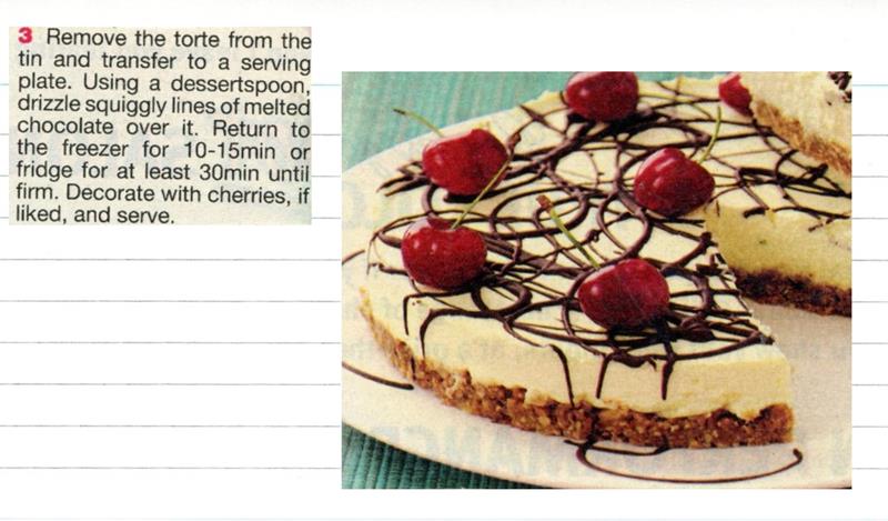 Scan 2 of 2 for Lime, Chocolate & Ginger Torte